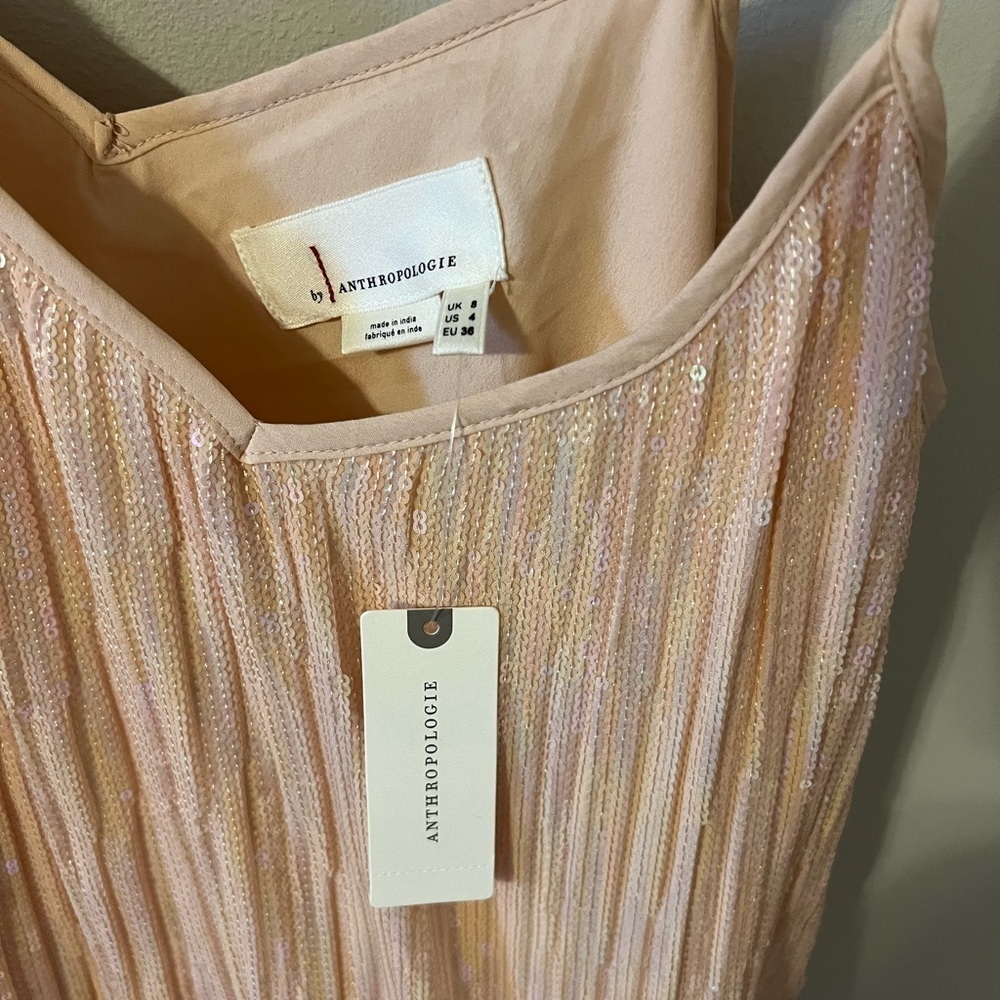 NWT Anthropologie Amelie Beaded Cami - Picture 7 of 14